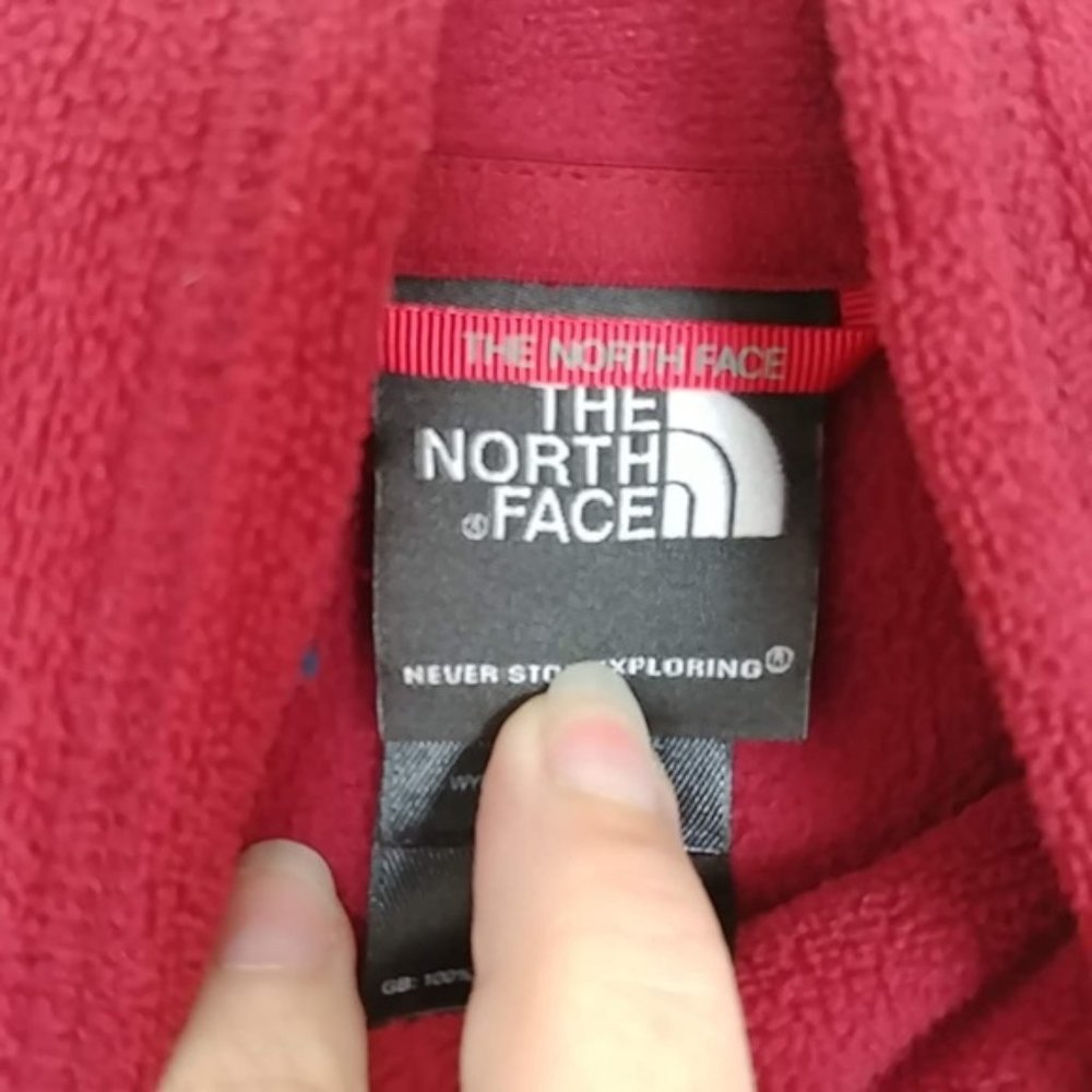 The North Face Polar Fleece Track Sweatshirt #3210 - Picture 5 of 7